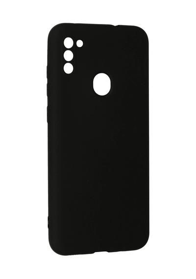 Newface - 59 - Samsung Galaxy Uyumlu A11 Kılıf Nano İçi Kadife Silikon - Csmo-tex - - Siyah