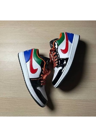 Nike Air Jordan 1 Low Basketbol Ayakkabısı Çok Renkli
