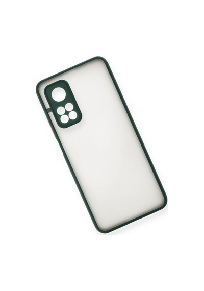 Xiaomi Mi 10t Uyumlu Kılıf Montreal Silikon Kapak - Yeşil