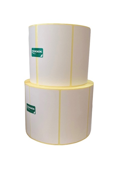 Eko Termal Barkod Etiketi 100MM X 60MM 1 Rulo 1.250 Adet