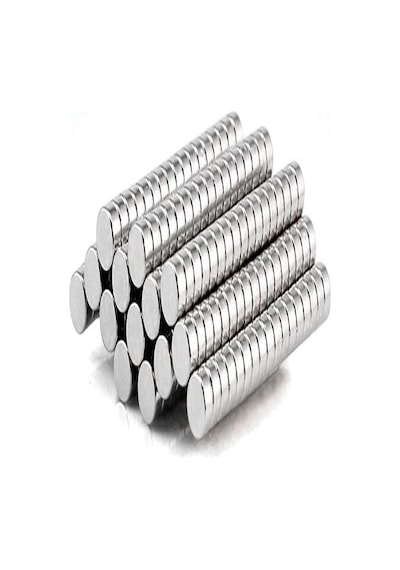 10'Lu Yuvarlak Neodyum Mıknatıs 5x2 Mm