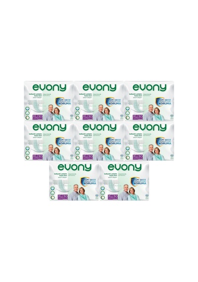 Evony Hasta Bezi Yetişkin Bel Bantlı Ekstra Büyük Xl 240 Adet