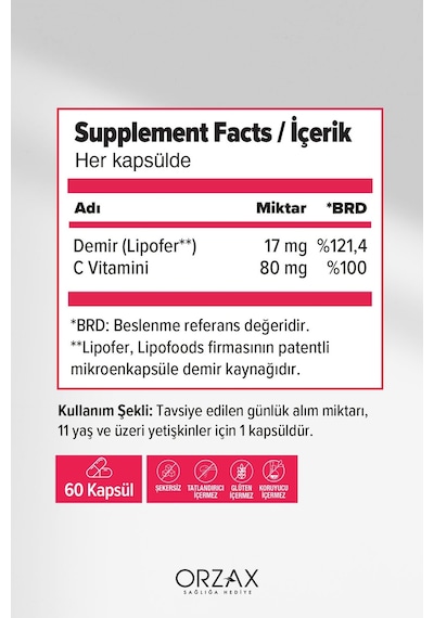 Ocean Microfer 60 Kapsül