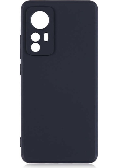 Ekılıf - Xiaomi Mi 12 Uyumlu Kılıf Mat Soft Premier Silikon Kapak - Siyah