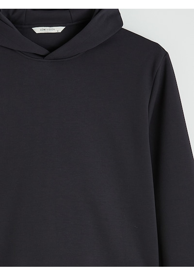 Lcw Vision Antrasit Basic Erkek Hoodie
