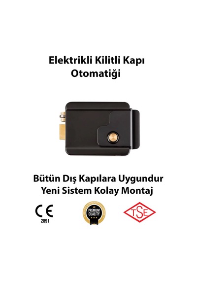 Elektrikli Kilitli Butonlu Kapı Otomatiği Bütün Dış Kapılara Uygun