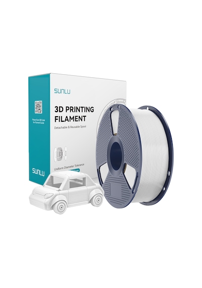 Sunlu Petg Filament Beyaz 1.75mm 1kg