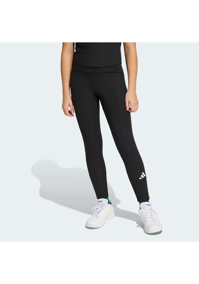 Adidas Sport Seasonals Collegiate Typography Çocuk Siyah Tayt Ks5143