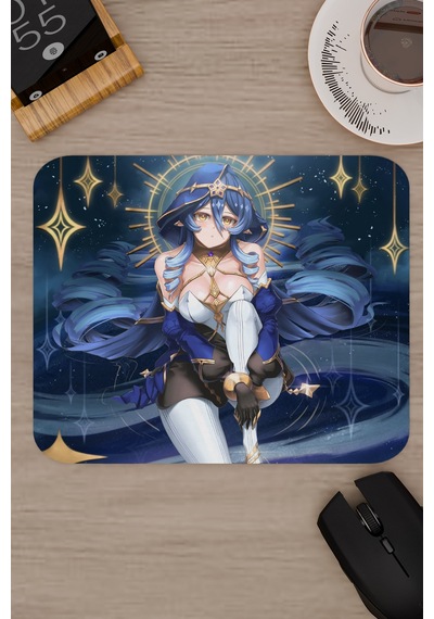 Layla Genshin Impact Anime Oyuncu V4 - 22x18 Gaming Mouse Pad Fare Altlığı