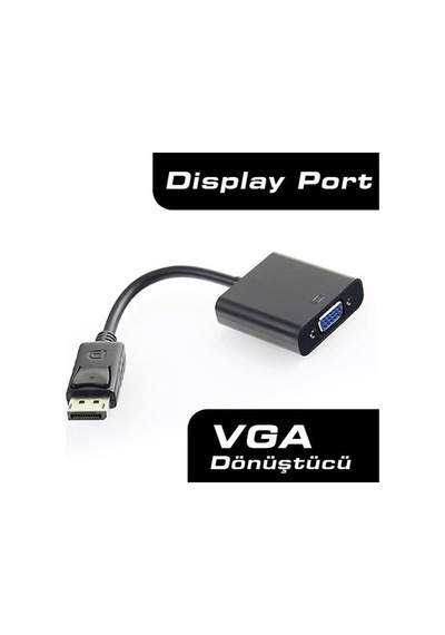 Dark Displayport To Vga Dişi Çevirici