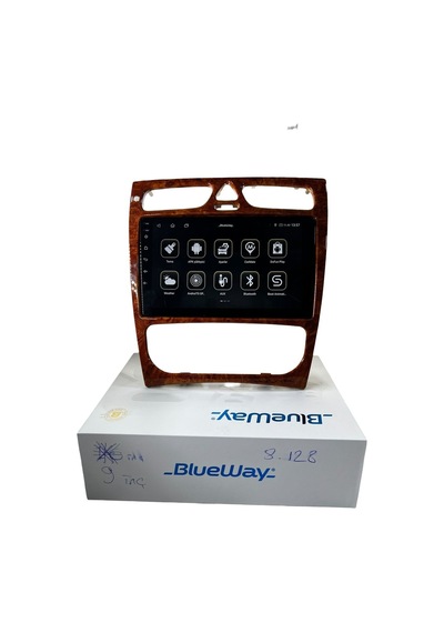 Mercedes C Class 2002-2004 Blueway 8-128 Tam Profesyonel Oem Multimedia 9"