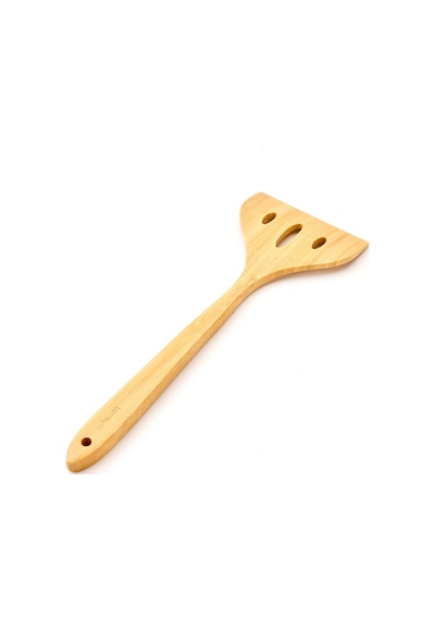 Bambumm Fusilli Servis Kaşığı - Kahverengi Renkli