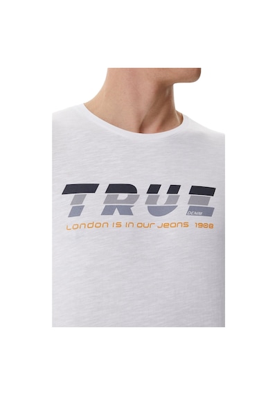 Lee Cooper Erkek Bisiklet Yaka T-shirt Beyaz