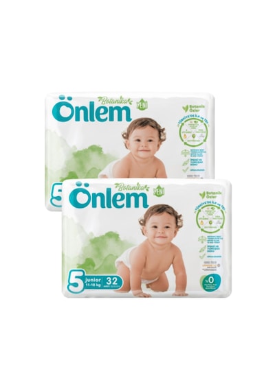 Önlem Botanika Bebek Bezi Junior 5 Numara 2 x 32 Adet 2'li