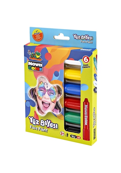 Nova Color Nc-212 6 Lı Set Yüz Boyası