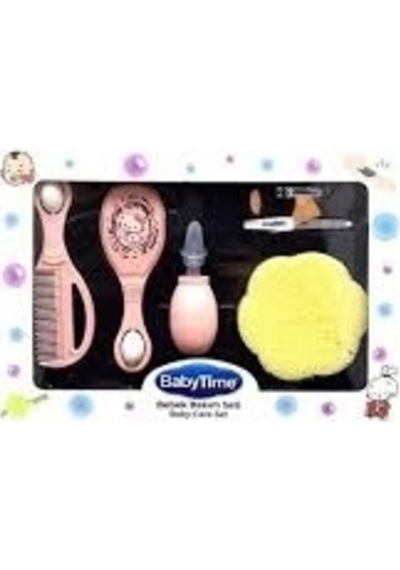 Babytime Bebek Bakım Seti Bt512 Pembe