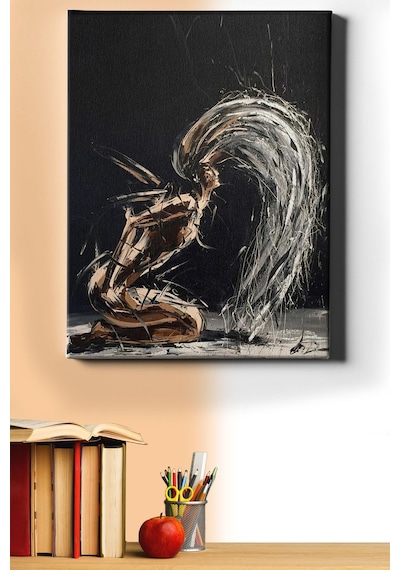 Webstyle Sayılarla Boyama Seti Kasnaklı Islak Saçların Dansı 50 X 65 Cm
