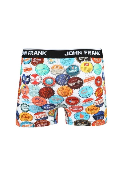 John Frank Beercap Boxer Çok Renkli