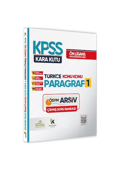 Kpss Önlisans/ortaöğretim Türkçenin Kara Kutusu Paragraf Soru B.