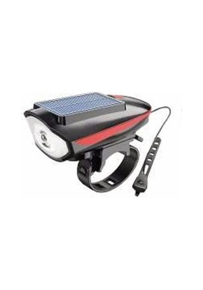 Forte Gt Xbyc 6163 Solar Ön Işık-korna Usb Sarjlı 7588 Siyah Kırmızı Çok Renkli