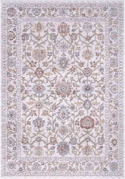 Bahariye Halı Nomad Vintage Desen Halı Nm01 Krem Renkli