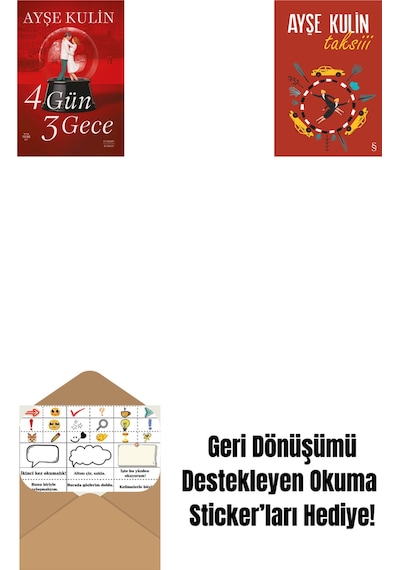 4 Gün 3 Gece + Taksiii + Okuma Sticker'ları