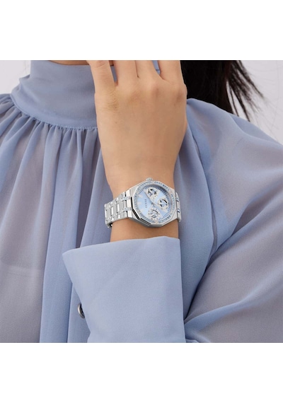 Guess Gugw1009l1 Kadın Kol Saati Metalik Gri