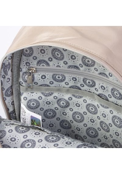 Nas Bag Unisex Büyük Boy Çok Gözlü Su Geçirmez Sırt Çantası Vizon