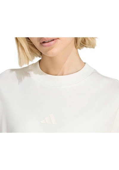 Adidas W Soft Lux L T Kadın Günlük Tişört Ks7932 Beyaz