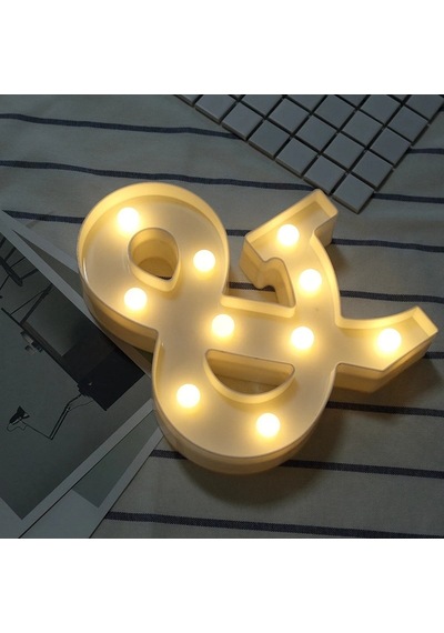 Dekoratif Led Işıklı & İşareti