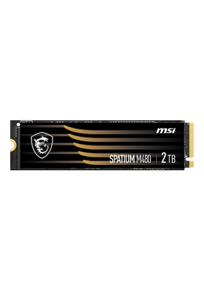 MSI Spatium M480 Pro 2 TB 7400/7000 MB/S PCIe 4.0 NVMe M.2 SSD