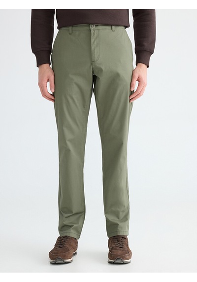 Lcwaıkıkı Classic Haki Standart Kalıp Erkek Chino Pantolon