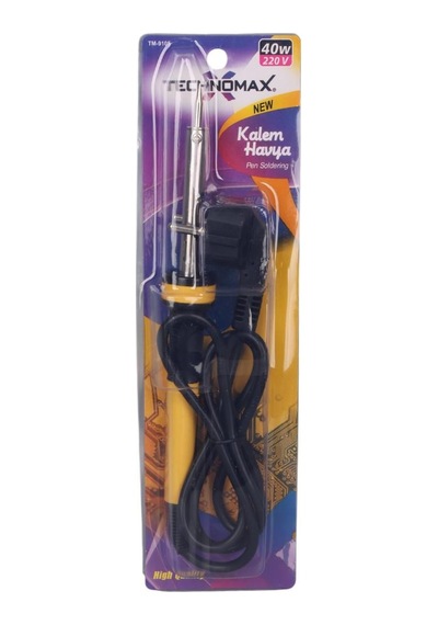 Xtechnx Xtechn627663 Technomax Tm-9105 40 Watt Kalem Havya Lehim Makinesi Ac220v 120cm Kablolu