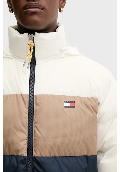 Tommy Jeans Erkek Mont Dm0dm22117 Ybl Beyaz Beyaz