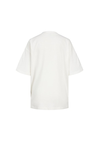 Jack & Jones Jjxx Jxvalerıa Ovs Ss Tee Jrs Ekru Kadın Kısa Kol T-shirt 000000000101961834 Bej
