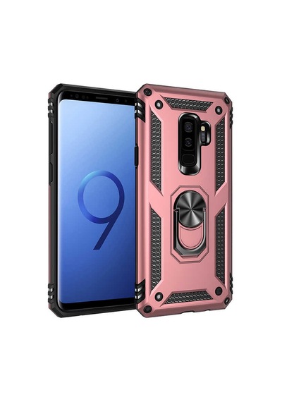 Galaxy Uyumlu S9 Plus Kılıf Tchs Vega Kapak - Rose Gold Rose Gold