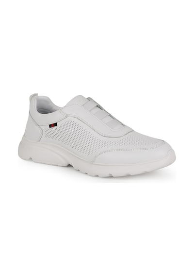 Libero Erkek Sneaker Ayakkabı Hakiki Deri Antik Slip-on Bağcıksız Delikli Hafif Kalın Eva Taban L6002 Beyaz Libero Erkek Sneaker Ayakkabı Hakiki Deri Antik Slip-on Bağcıksız Delikli Hafif Kalın Eva Taban L6002 Beyaz