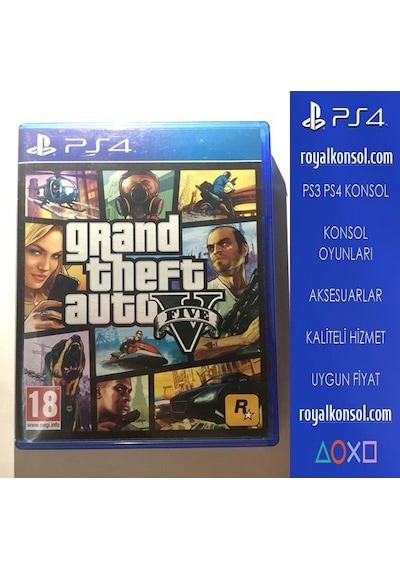 Gta 5 Gta5 Playstation 4 Ps4 Oyunu (Kutulu)