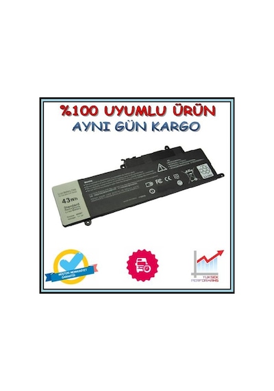 Dell Uyumlu 0Wf28 Batarya Pil