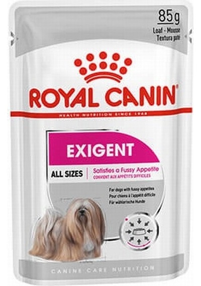 Royal Canin Ccn Exigent Loaf Pate Pouch Küçük Irk Yetişkin Köpek Konservesi 12 x 85 G