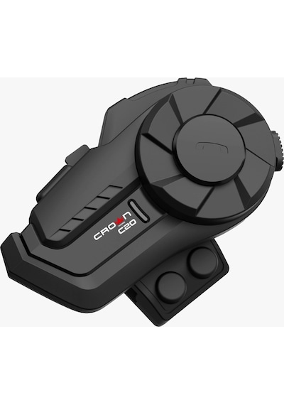 Crown Mıcro C20 Motosiklet Kask Bluetooth İnterkom Seti