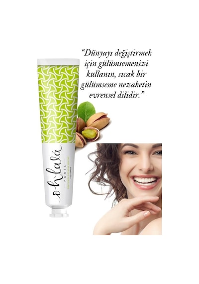 Ohlala Pistachio Mint Antep Fıstığı-nane Diş Macunu 75ml