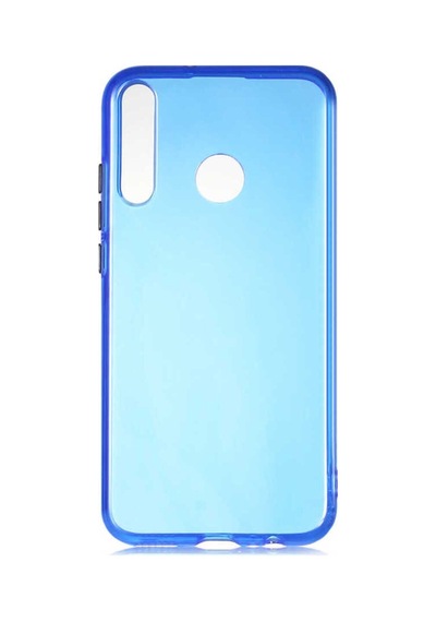 Huawei P40 Lite E Kılıf Zore Bistro Kapak Mavi