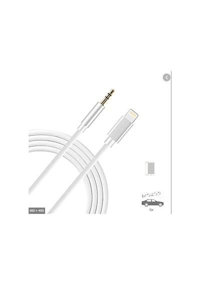Kulaklık Dönüştürücü Lightning 3.5Mm Jack Aux