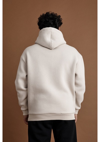 Scorp Origin Erkek Hoodie Sweatshirt Bej Standart Çok Renkli