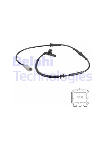 Delphı Ss20761 Abs Hız Sensörü Berlingo-xsara-partner 06-1996-12-2015 4545c9 -