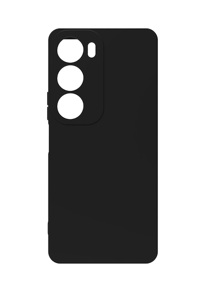 Vivo Y19s Kılıf Kamera Korumalı Silikon Rubber Arka Kapak Siyah