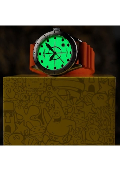 Spinnaker Cahıll Otomatik Sp-5142-01 Spongebob Squarepants Timekeeper Limited Edition Erkek Kol Saat Metalik Gri Spinnaker Cahıll Otomatik Sp-5142-01 Spongebob Squarepants Timekeeper Limited Edition Erkek Kol Saat Metalik Gri