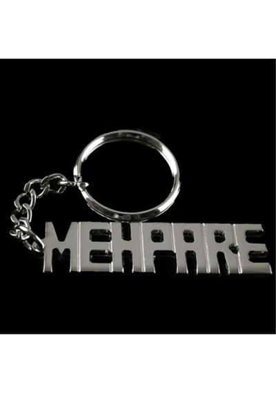 Mehpare - 345 - - Nazblsmm - İsimli Anahtarlık Çok Renkli