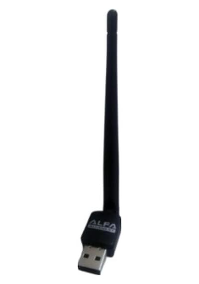 Bilgisayar Usb Kablosuz Wi-fi Adaptör Antenli Alfa